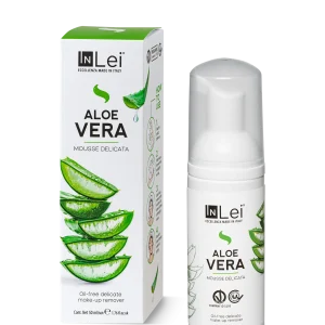NEW!!! ALOE VERA MOUSSE TRAVEL SIZE gentle makeup remover for eyelashes, eyebrows and face 50ml