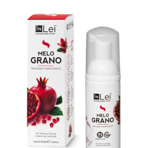 NEW!!! POMEGRANATE MOUSSE TRAVEL SIZE purifying makeup remover for eyelashes, eyebrows and face 50ml