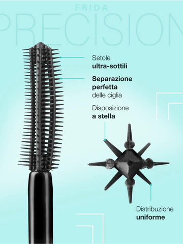 FRIDA PRECISION COUNTERTOP DISPLAY High-definition mascara for natural lashes and eyelash extensions - Image 3